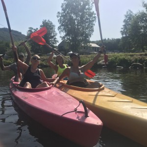 Sportvakantie Ardennen Bohan kajakken op de Semois vanuit Alle - Vresse - Membre - Bohan