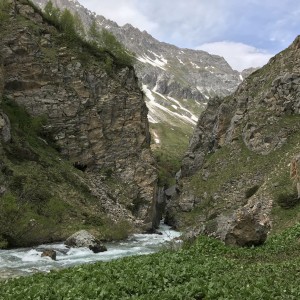 Onderweg naar Lac Blanc