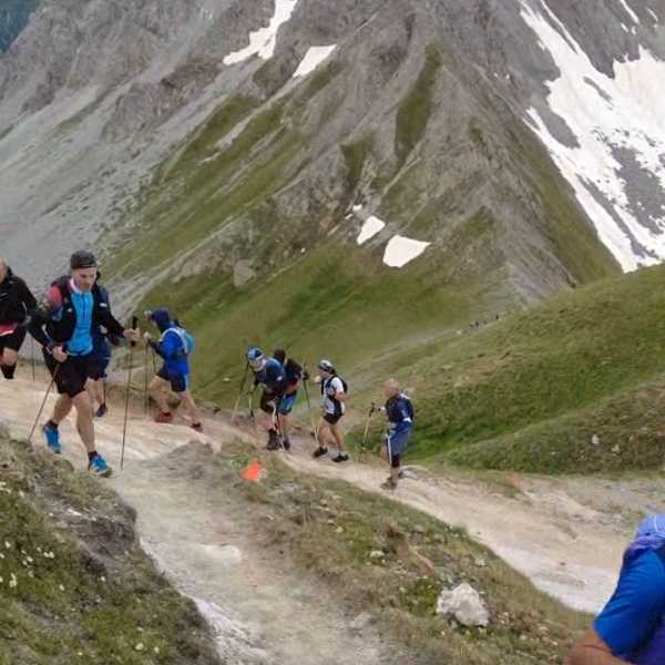 Beklimming van de Petit Mont Blanc