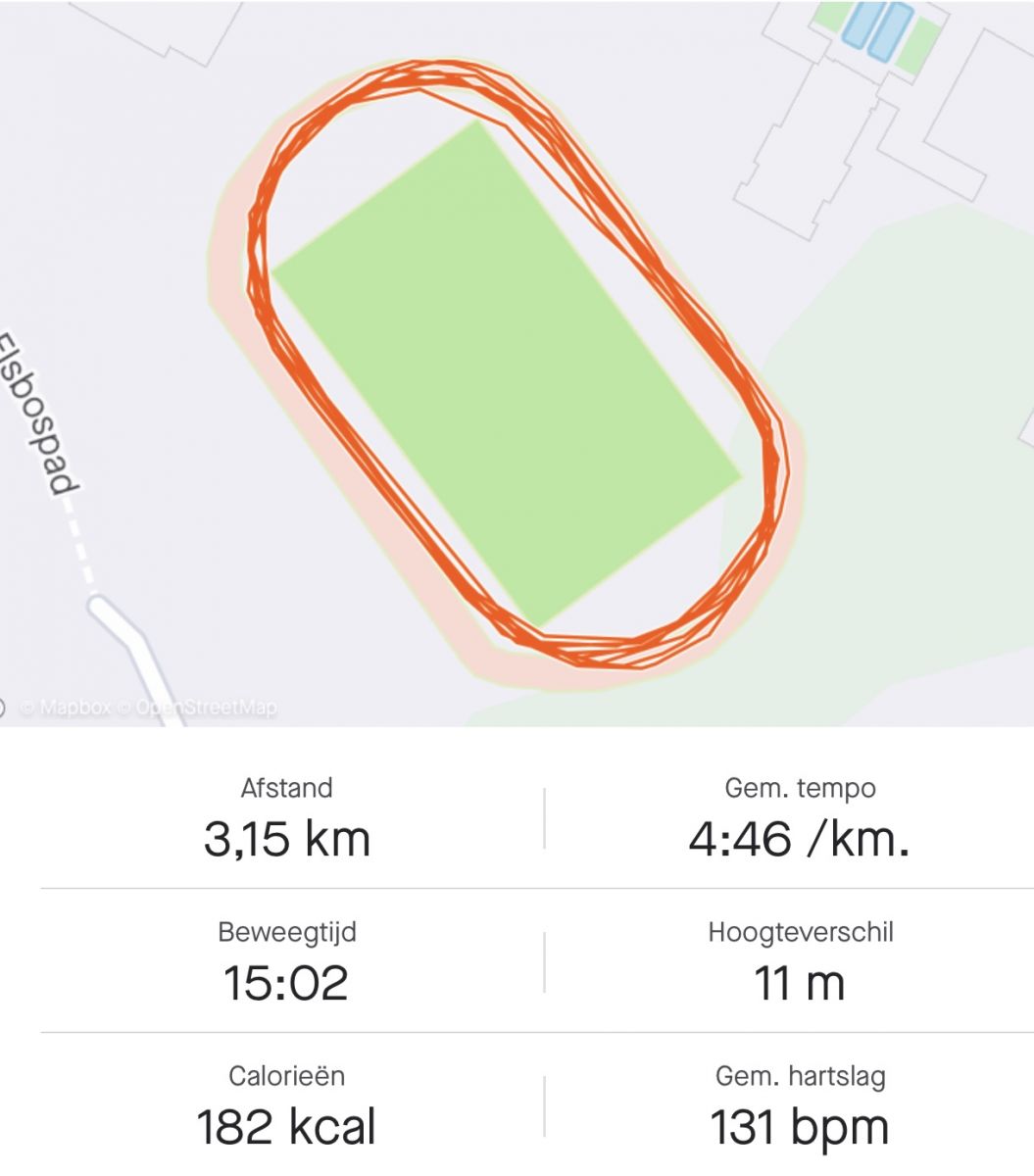 Benchmark looptraining week 4