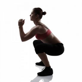 Core stability oefeningen: squat