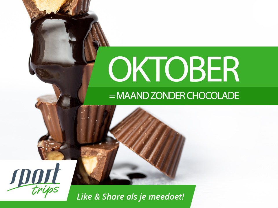 Oktober is maand zonder chocolade