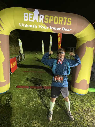 Ultra trailrunning Bear Trail Voeren 100 km finish