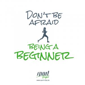 Don't be afraid being a beginner