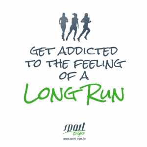 Getting addicted to the feeling of a long run